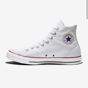 Youth Converse White High Tops